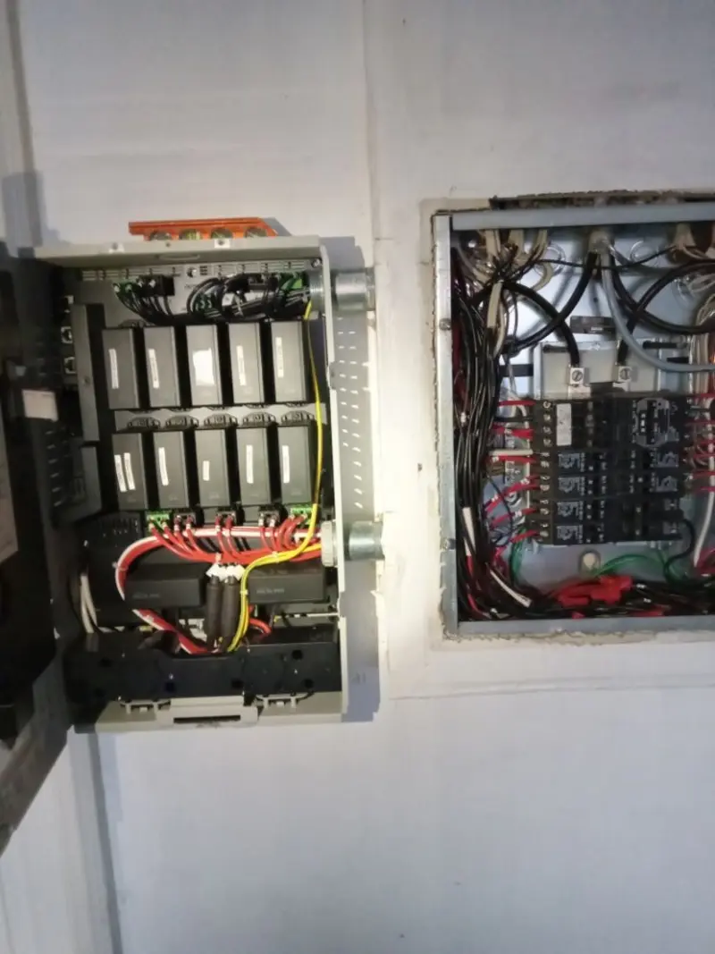 Electrical panel upgrade completed for Indoor Lighting Installation in Port Vue